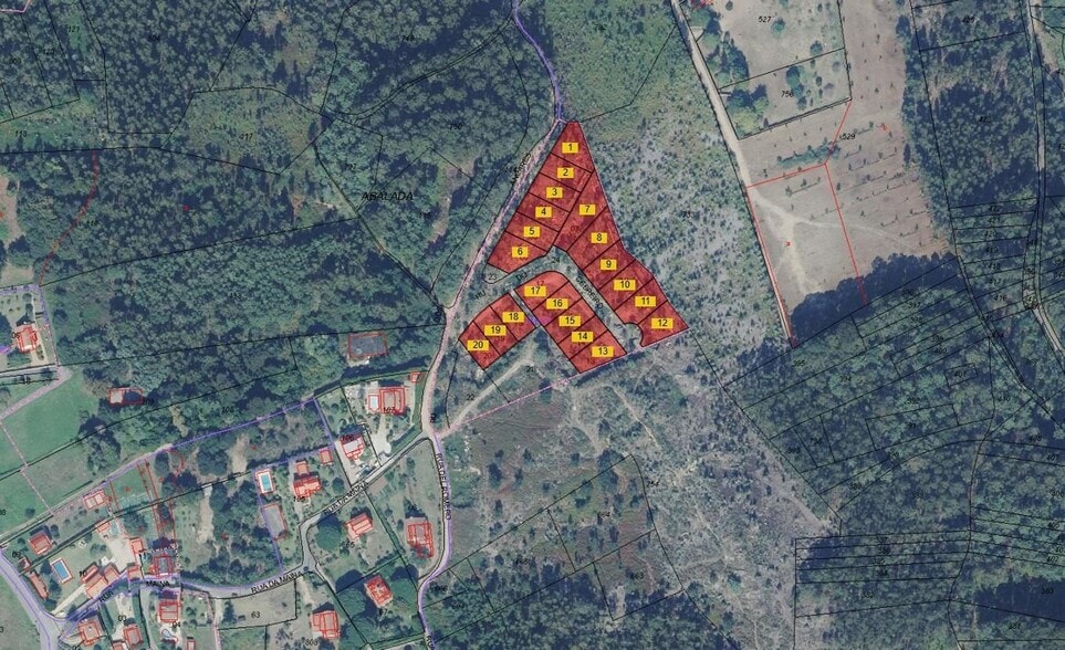 Rúa Ancares, 15, Vilagarcía de Arousa, Pontevedra to rent - Site Plan - Image 3 of 4
