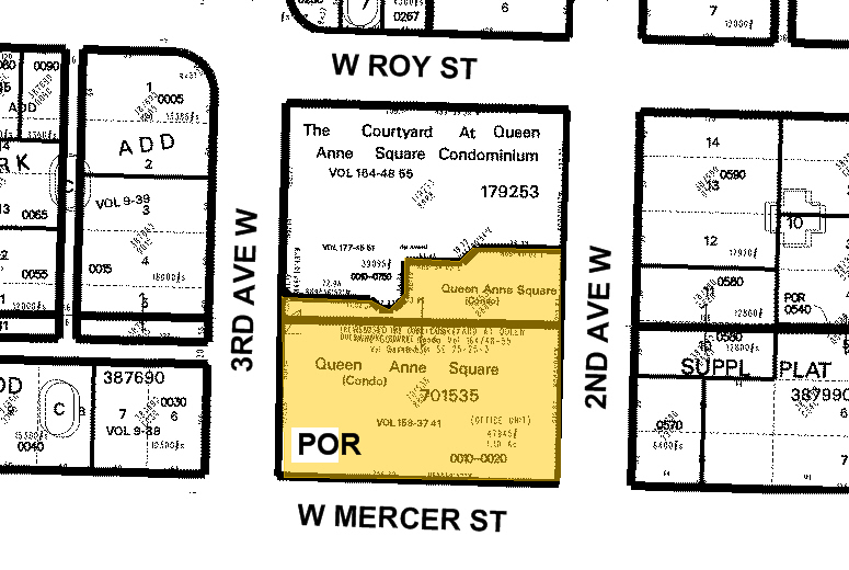 200 W Mercer St, Seattle, WA for rent - Plat Map - Image 1 of 1