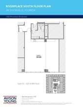 1300 Riverplace Blvd, Jacksonville, FL for rent Floor Plan- Image 1 of 1