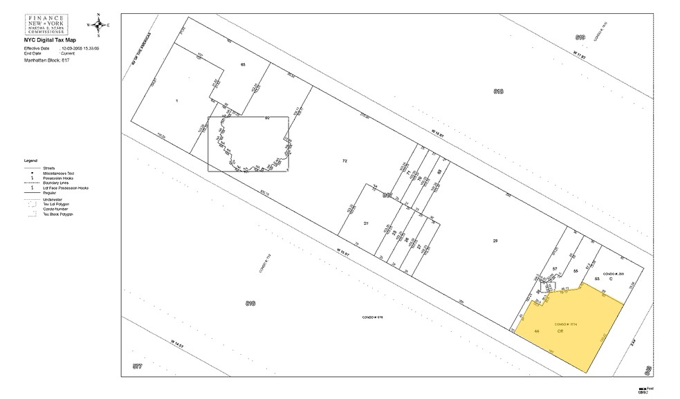 100-104 5th Ave, New York, NY for rent - Plat Map - Image 2 of 17