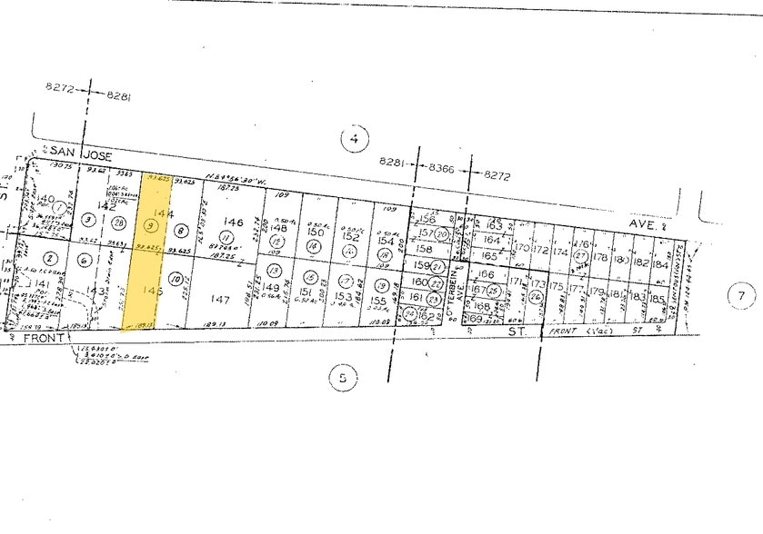 19042 San Jose Ave, City Of Industry, CA for rent - Plat Map - Image 3 of 4