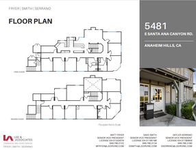 5481 E Santa Ana Canyon Rd, Anaheim Hills, CA for rent Floor Plan- Image 1 of 1