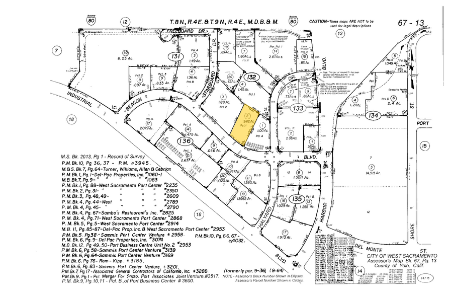 3050 Beacon Blvd, West Sacramento, CA for sale - Plat Map - Image 1 of 1