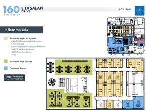 160 E Tasman Dr, San Jose, CA for rent Floor Plan- Image 2 of 3