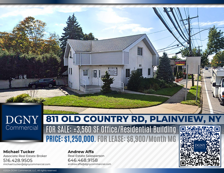 811 Old Country Rd, Plainview, NY for sale - Building Photo - Image 1 of 56