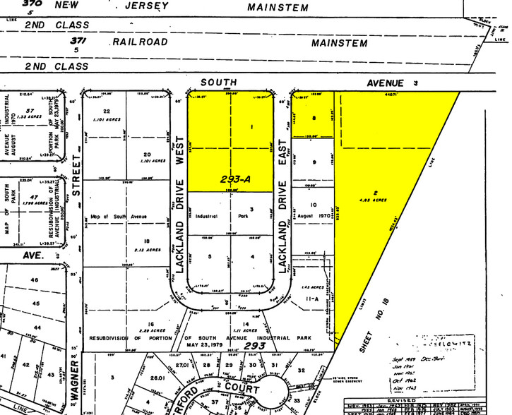 400 South Ave, Middlesex, NJ for rent - Plat Map - Image 2 of 8