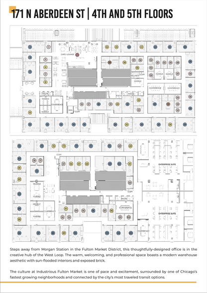 171 N Aberdeen St, Chicago, IL for rent - Floor Plan - Image 2 of 7