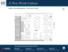 650 Fifth Ave, New York, NY for rent Floor Plan- Image 2 of 2