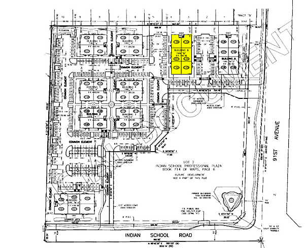 9150 W Indian School Rd, Phoenix, AZ for sale - Plat Map - Image 2 of 28