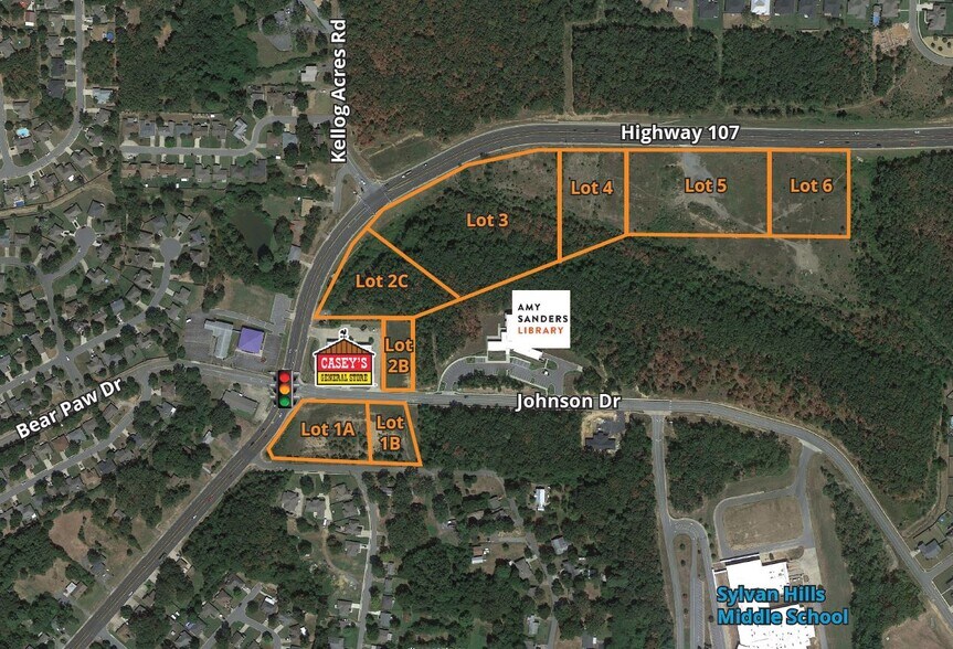 Highway 107, Sherwood 72120 Land for Sale UK
