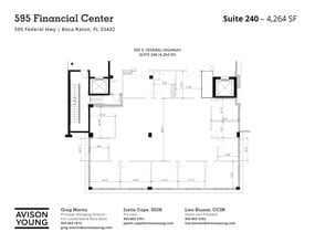 595 S Federal Hwy, Boca Raton, FL for rent Site Plan- Image 1 of 1