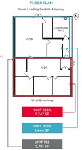 1690 W Broadway, Vancouver, BC for rent Floor Plan- Image 1 of 1