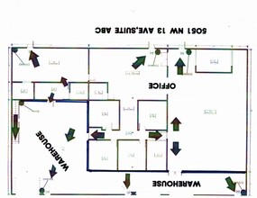 5051 NW 13th Ave, Pompano Beach, FL for rent Site Plan- Image 1 of 1