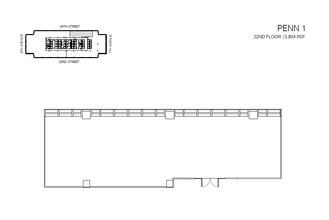 PENN 1, New York, NY for rent Floor Plan- Image 1 of 2