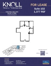 15400 Knoll Trail Dr, Dallas, TX for rent Floor Plan- Image 1 of 2