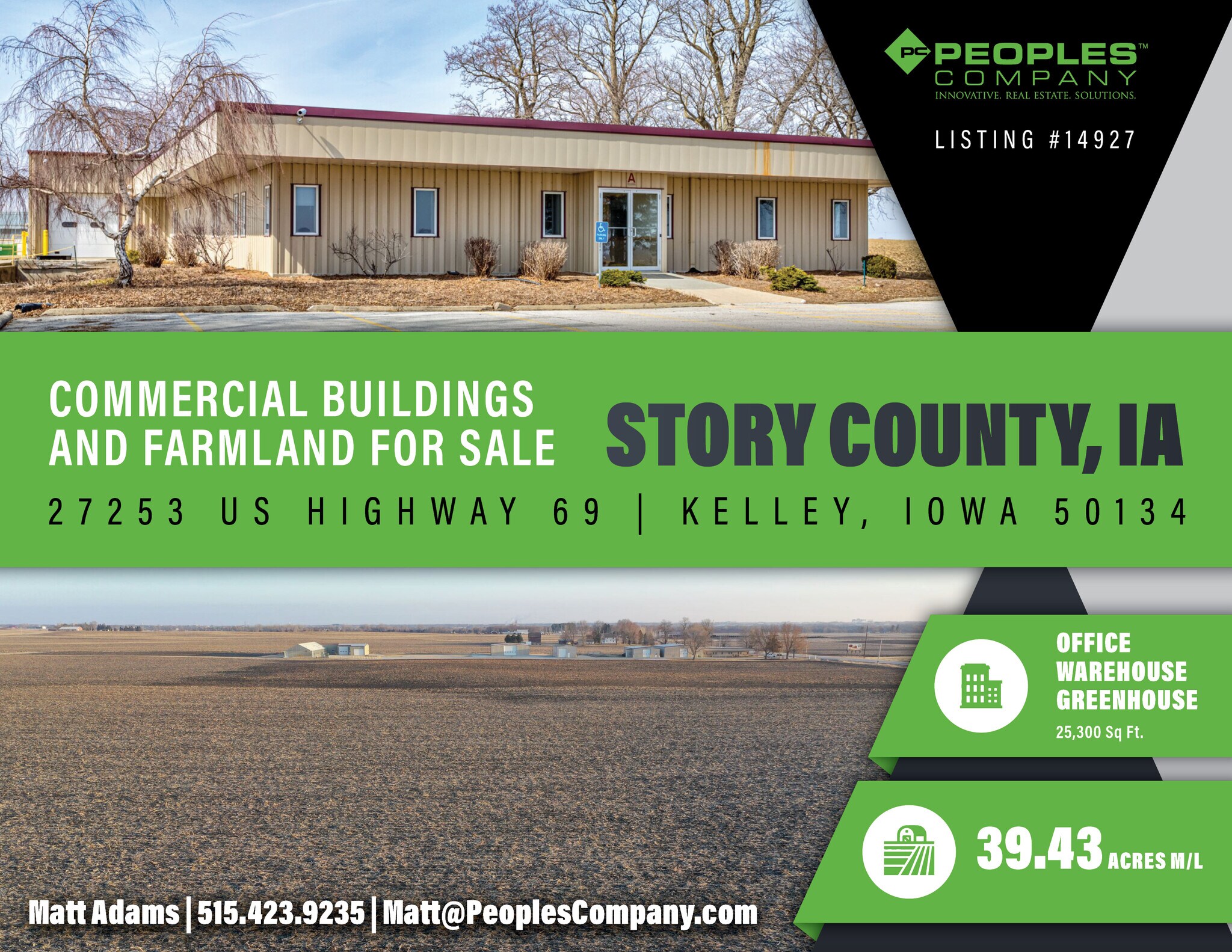 27253 US Highway, Kelley, IA for sale Building Photo- Image 1 of 1