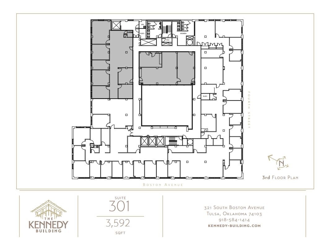 321 S Boston Ave, Tulsa, OK to rent Floor Plan- Image 1 of 1