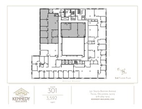 321 S Boston Ave, Tulsa, OK for rent Floor Plan- Image 1 of 1