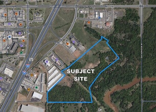 11928 Travelers Pl, Oklahoma City, OK - AERIAL map view