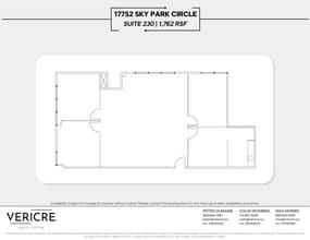 17752 Sky Park Cir, Irvine, CA for rent Floor Plan- Image 2 of 2