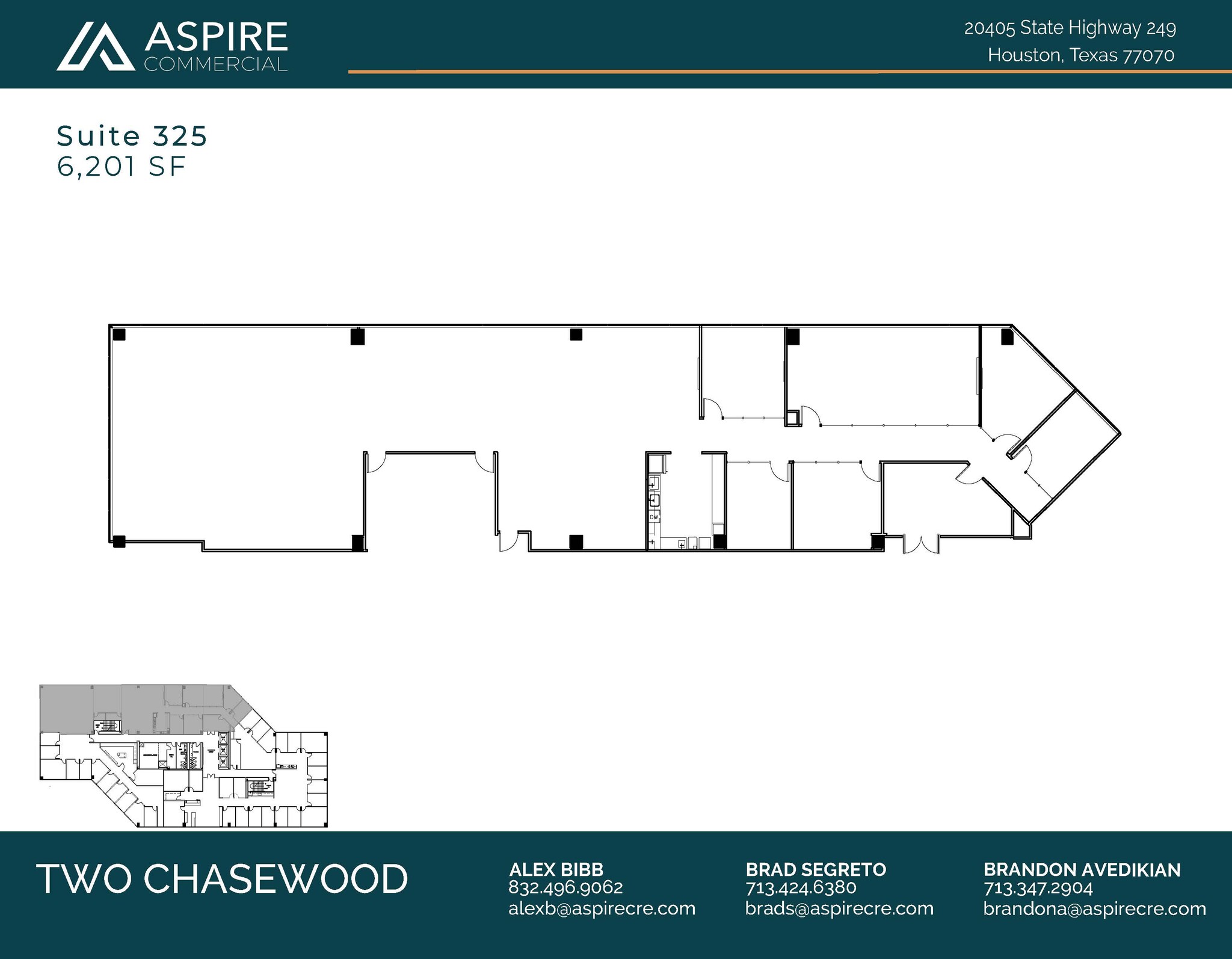 20333 State Highway 249, Houston, TX for rent Floor Plan- Image 1 of 2