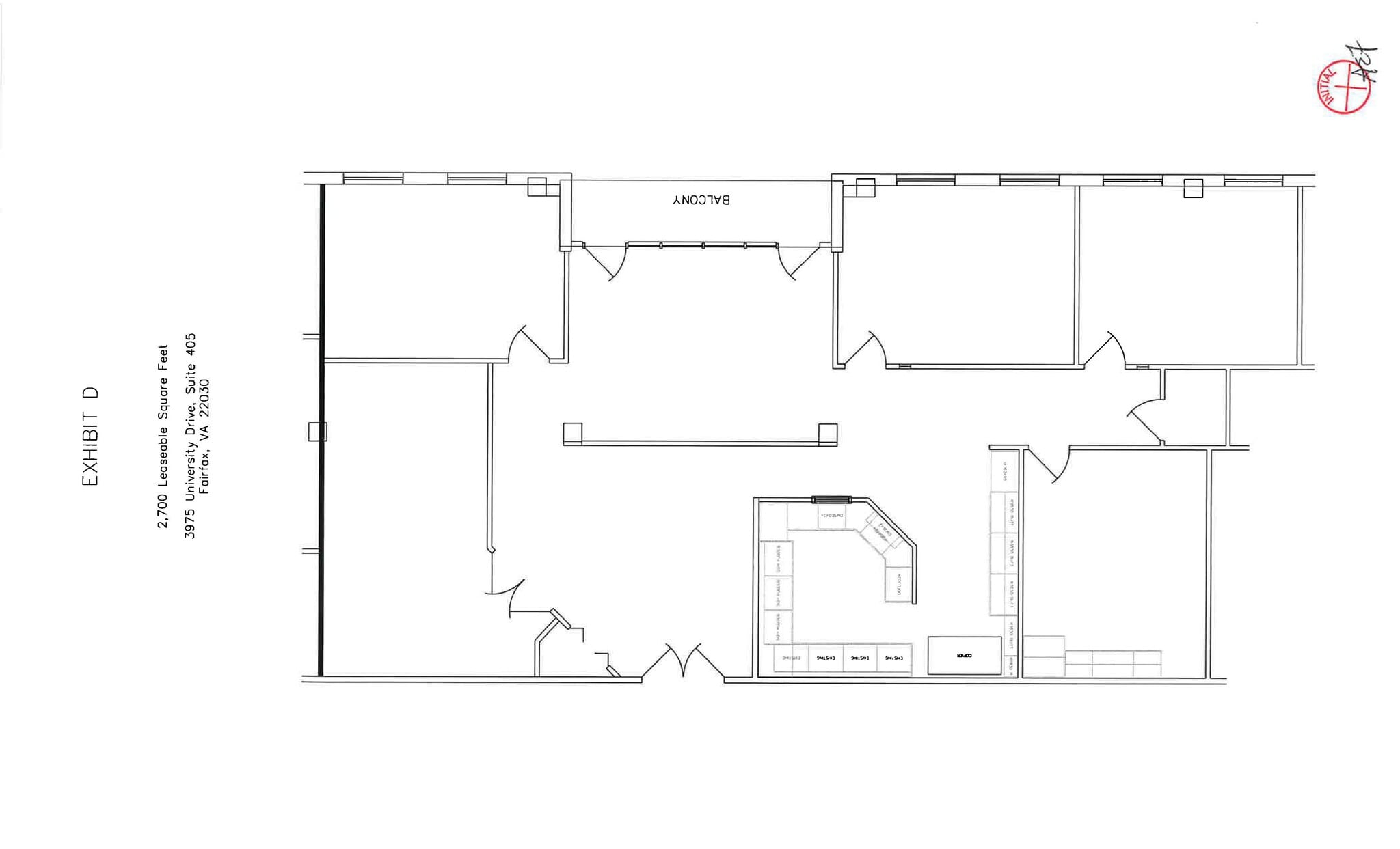 3975 University Dr, Fairfax, VA to rent Floor Plan- Image 1 of 1