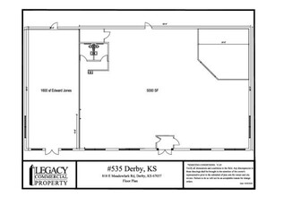 818 E Meadowlark Blvd, Derby, KS for rent Floor Plan- Image 1 of 1