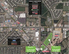 Kuykendahl Rd & Gosling Rd, Spring, TX - aerial  map view - Image1