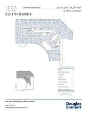 1990 S Bundy Dr, Los Angeles, CA to rent Floor Plan- Image 2 of 12