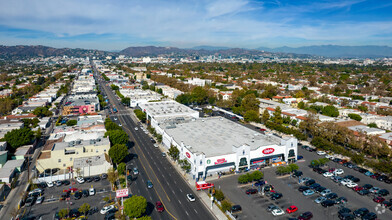 152 N La Brea Ave, Los Angeles, CA - aerial  map view