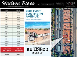 More details for 2501-J E Southern Ave, Tempe, AZ - Office for Sale