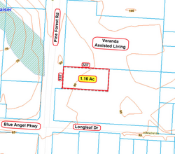 6980 Pine Forest Rd, Pensacola, FL for sale Plat Map- Image 1 of 1