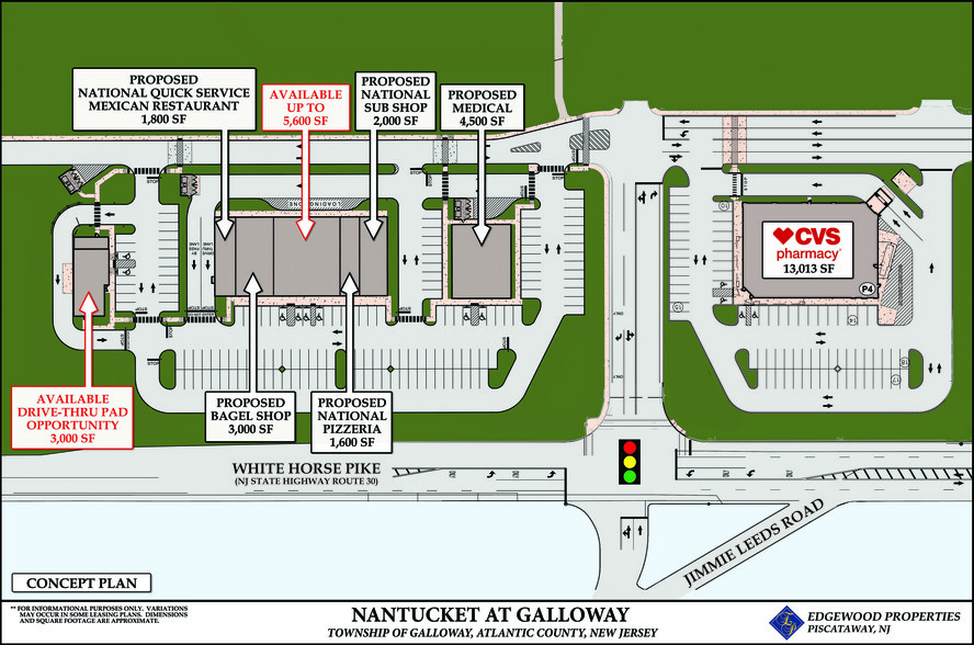 Route 30, Galloway Township, NJ for rent - Site Plan - Image 2 of 8