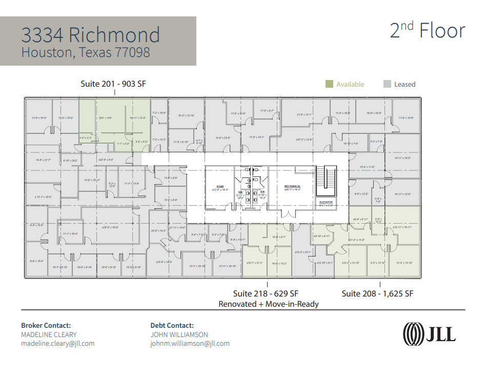 3334 Richmond Ave, Houston, TX for rent Floor Plan- Image 1 of 1