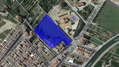 Roquetes, TAR - Aerial  map view