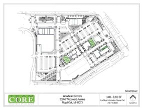 Woodward Ave, Royal Oak, MI to rent Floor Plan- Image 1 of 1