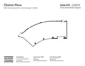 3301 N University Dr, Coral Springs, FL for rent Site Plan- Image 1 of 1