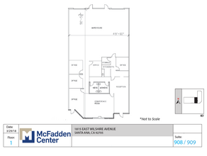 1815 E Wilshire Ave, Santa Ana, CA for rent Floor Plan- Image 1 of 1