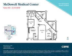 1010 E McDowell Rd, Phoenix, AZ for rent Floor Plan- Image 1 of 1