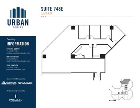 222 W Las Colinas Blvd, Irving, TX for rent Floor Plan- Image 1 of 2