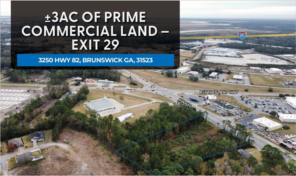 3250 & 3264 US Highway 82, Brunswick, GA for sale - Building Photo - Image 1 of 6