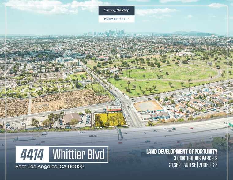 4414 Whittier Blvd, Los Angeles, CA for sale - Aerial - Image 1 of 7