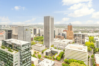 1300 SW Fifth Ave, Portland, OR - aerial  map view