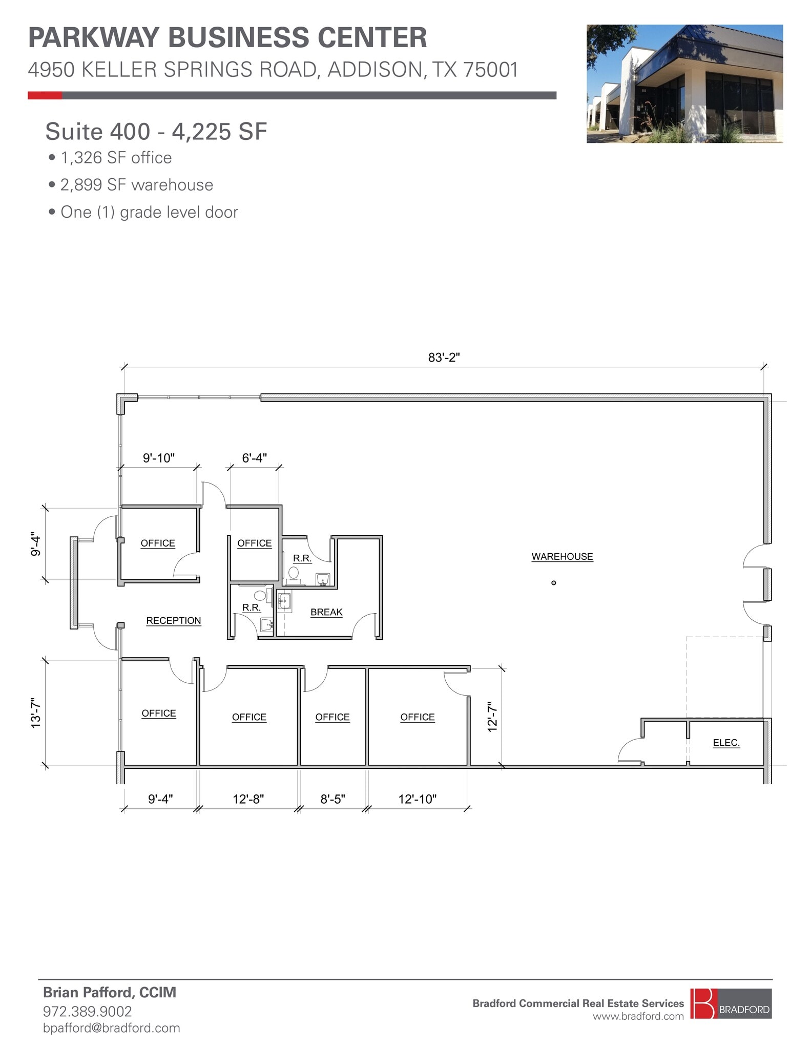 4950 Keller Springs Rd, Addison, TX to rent Site Plan- Image 1 of 1