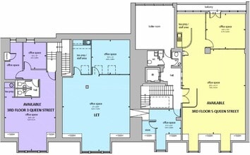 3-5 Queen St, Edinburgh to rent Floor Plan- Image 1 of 13