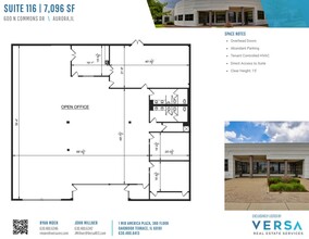 550 N Commons Dr, Aurora, IL for rent Floor Plan- Image 1 of 2