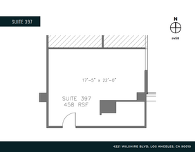 4221 Wilshire Blvd, Los Angeles, CA for rent Floor Plan- Image 1 of 5