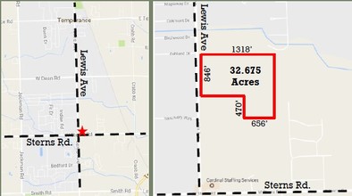 Lewis Ave, Temperance, MI for sale Plat Map- Image 1 of 1