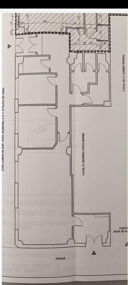 Retail in Cáceres, Cáceres to rent - Floor Plan - Image 2 of 2
