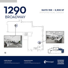 1290 Broadway, Denver, CO for rent Floor Plan- Image 1 of 5